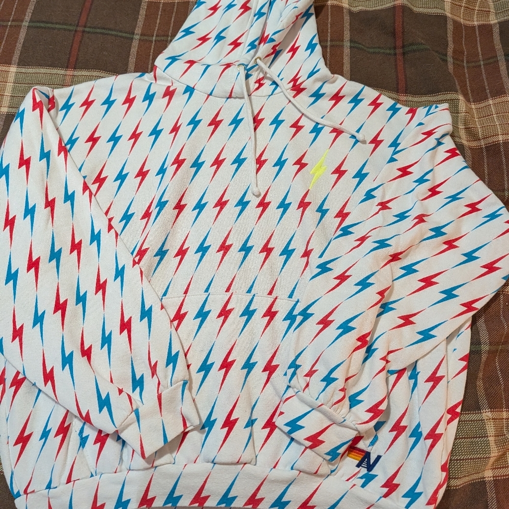 Aviator Nation Multicolor Bolt Pullover - image 3